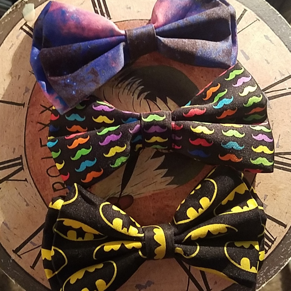 cute hairbows, 3 pieces